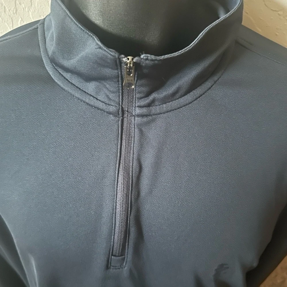 Men’s pre own as is izod pullover light weight size L large quarter zip